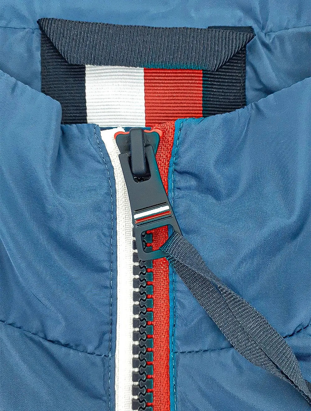 Jaqueta Tommy Hilfiger Masculina Windbreaker Flex Blouson Azul Claro