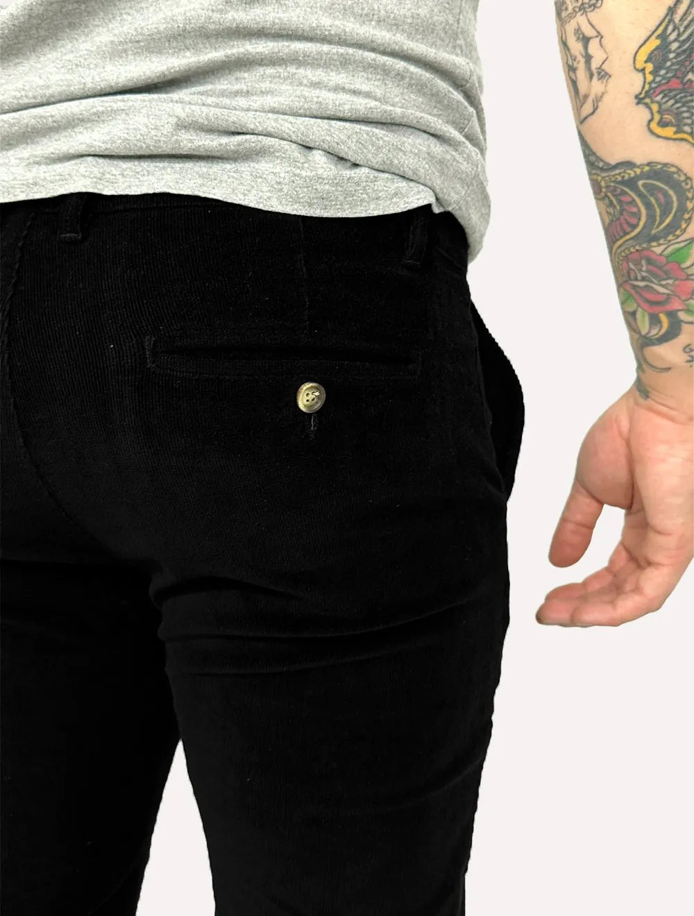 Calça King & Joe Masculina Malha Comfort Preta