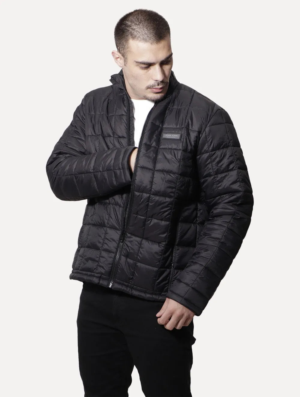 Jaqueta John John Masculina Nylon Miller Preta