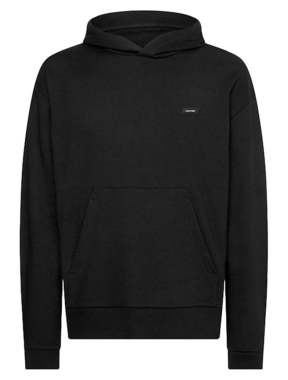 Moletom Calvin Klein Masculino Canguru Hoodie CK Tag Preto