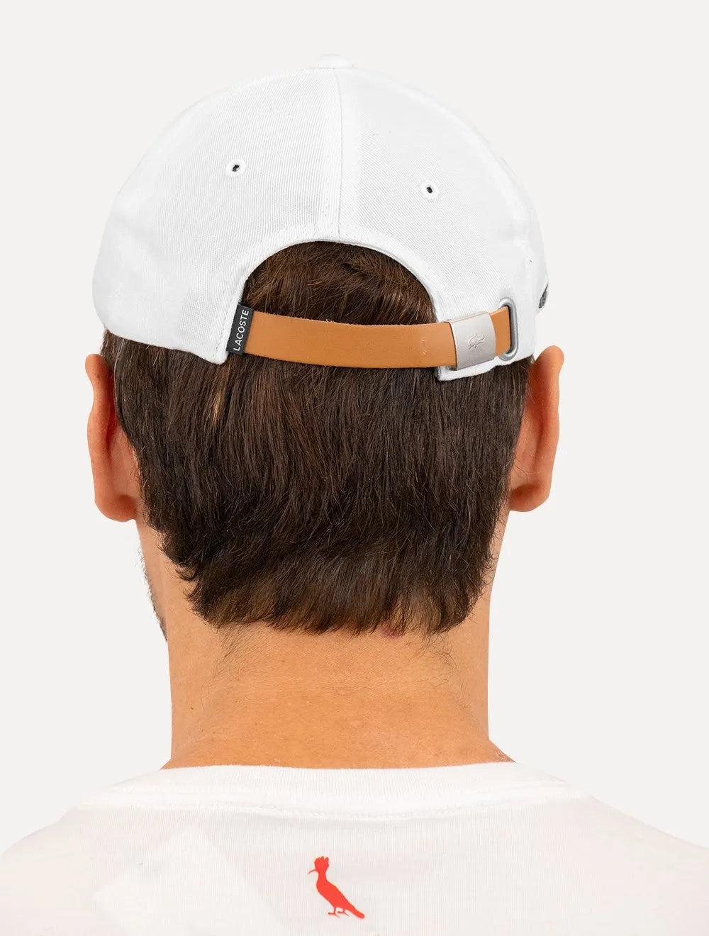 Boné Lacoste Casual Side Logo Branco