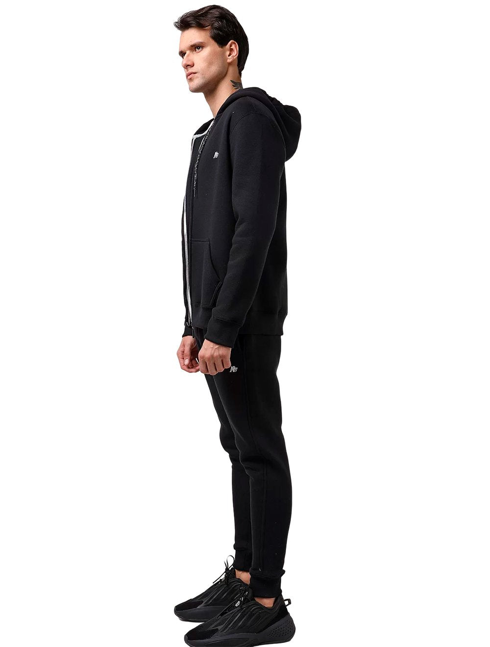 Moletom Aeropostale Masculino Hoodie Full-Zip A87 Preto