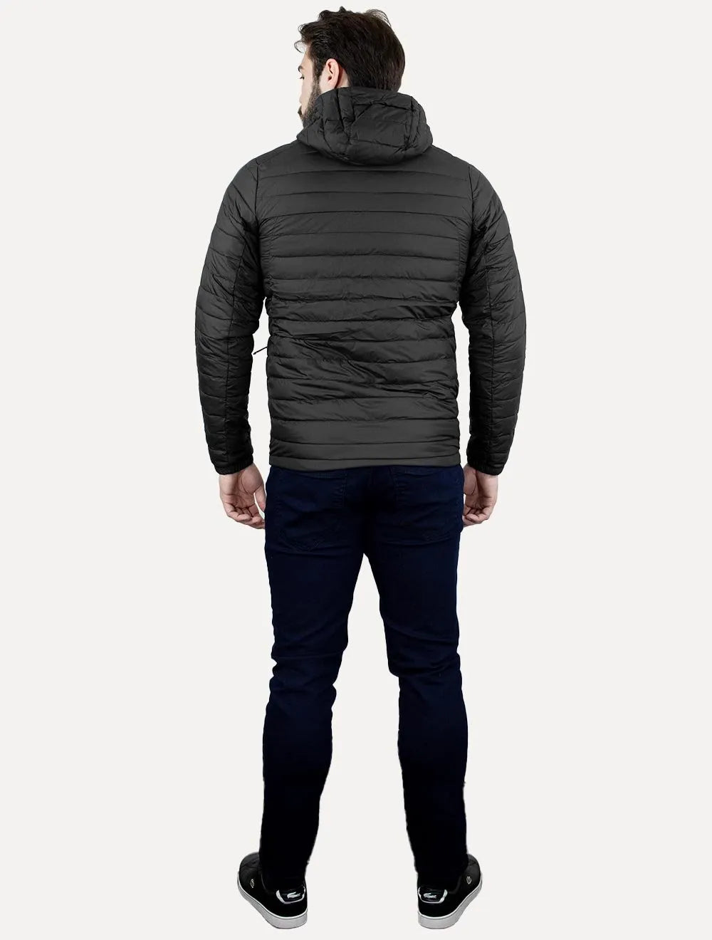 Jaqueta Columbia Masculina Silver Falls II Hooded Preta