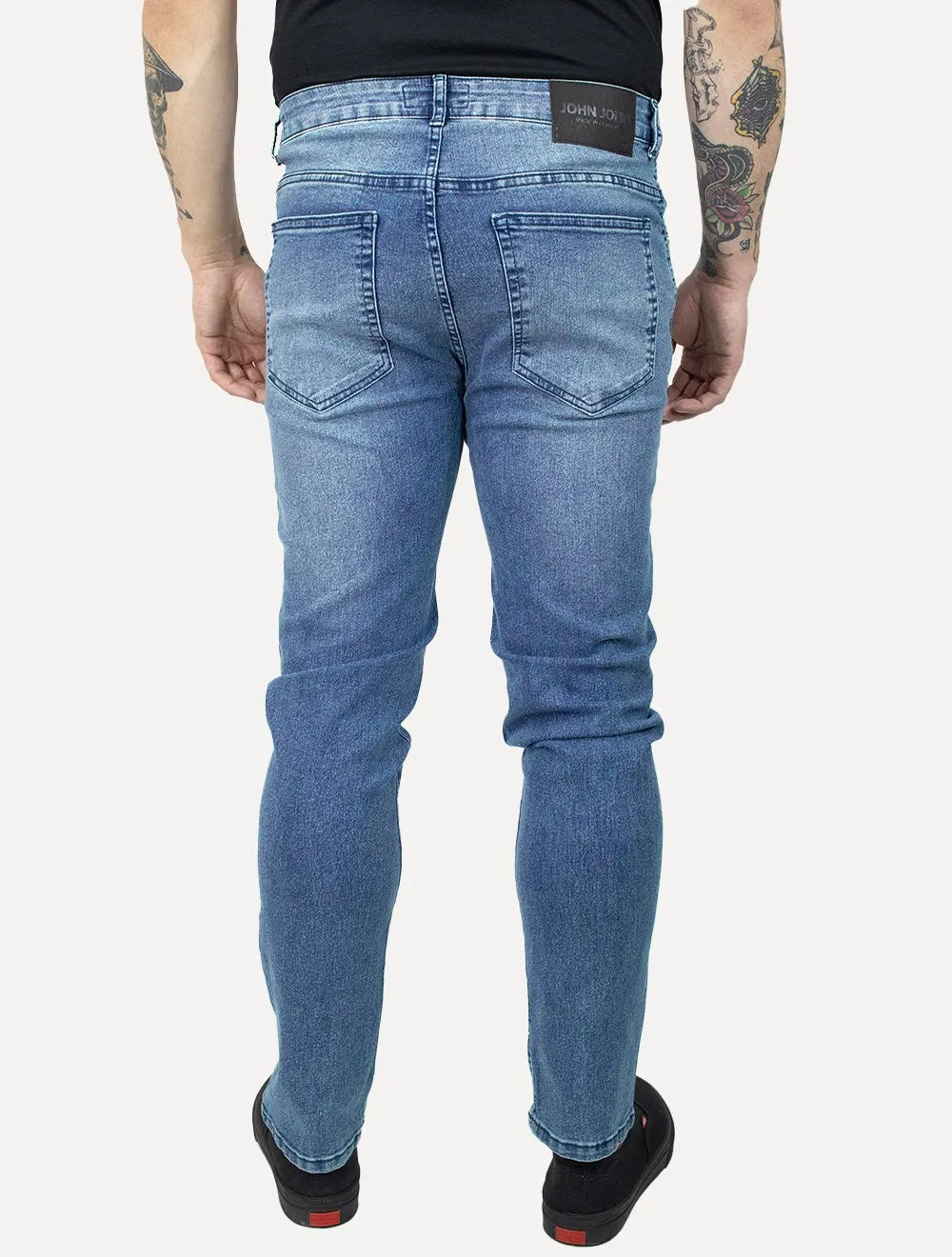 Calça John John Masculina Slim Antuerpio Azul Médio