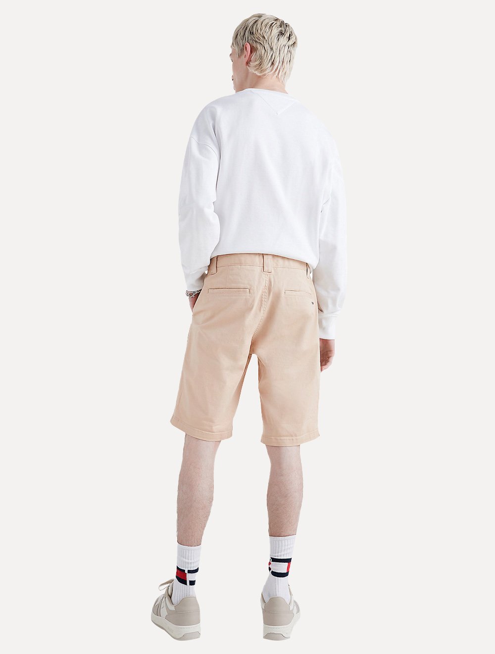 Bermuda Tommy Jeans Masculina Scanton Chino Cáqui