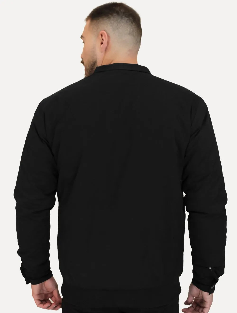 Jaqueta Masculina Sarja Preta
