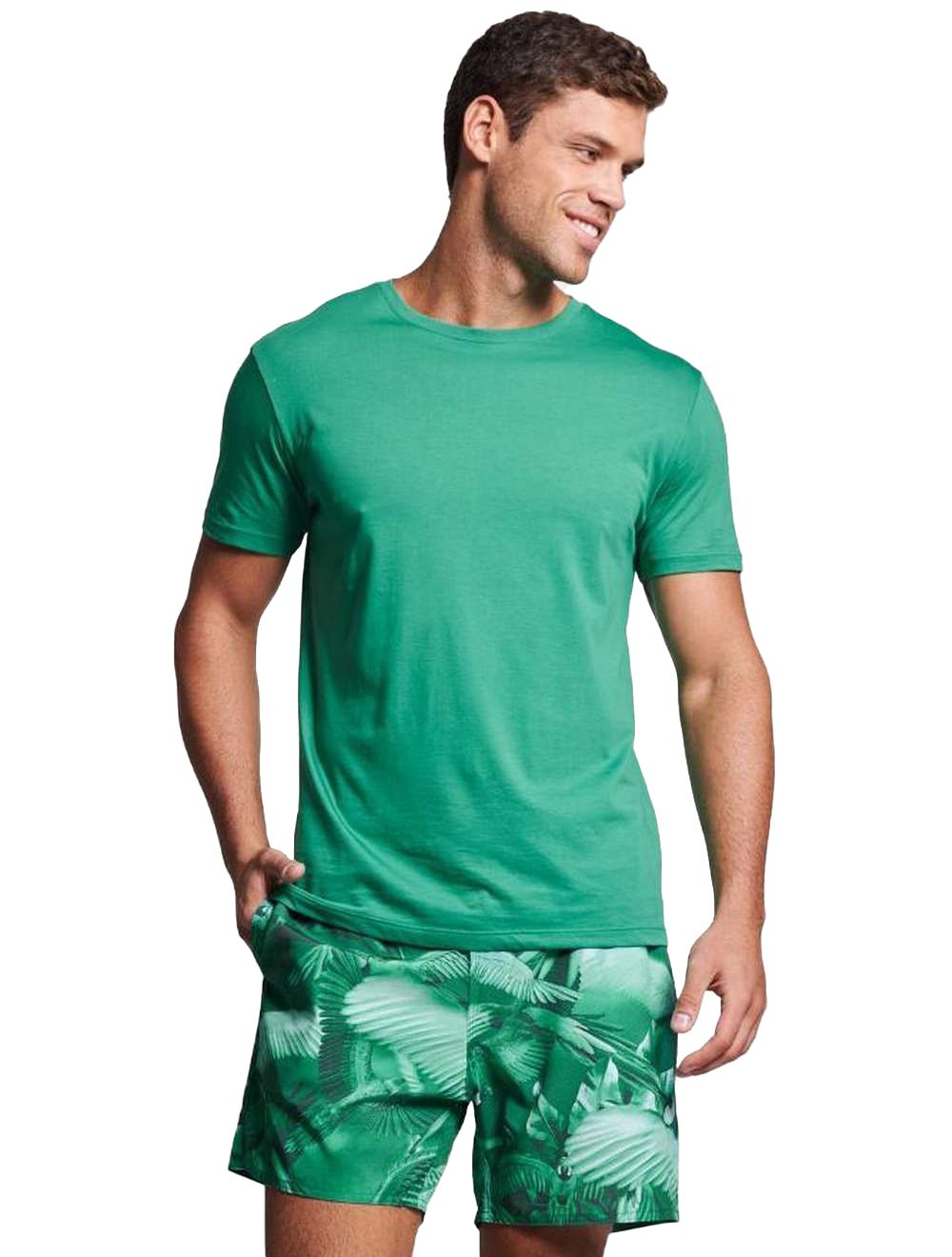 Short Reserva Masculino D'Água Beachwear Arara Green Verde