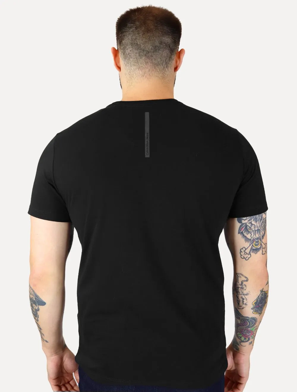 Camiseta Calvin Klein Jeans Masculina Nowhere To Go Preta