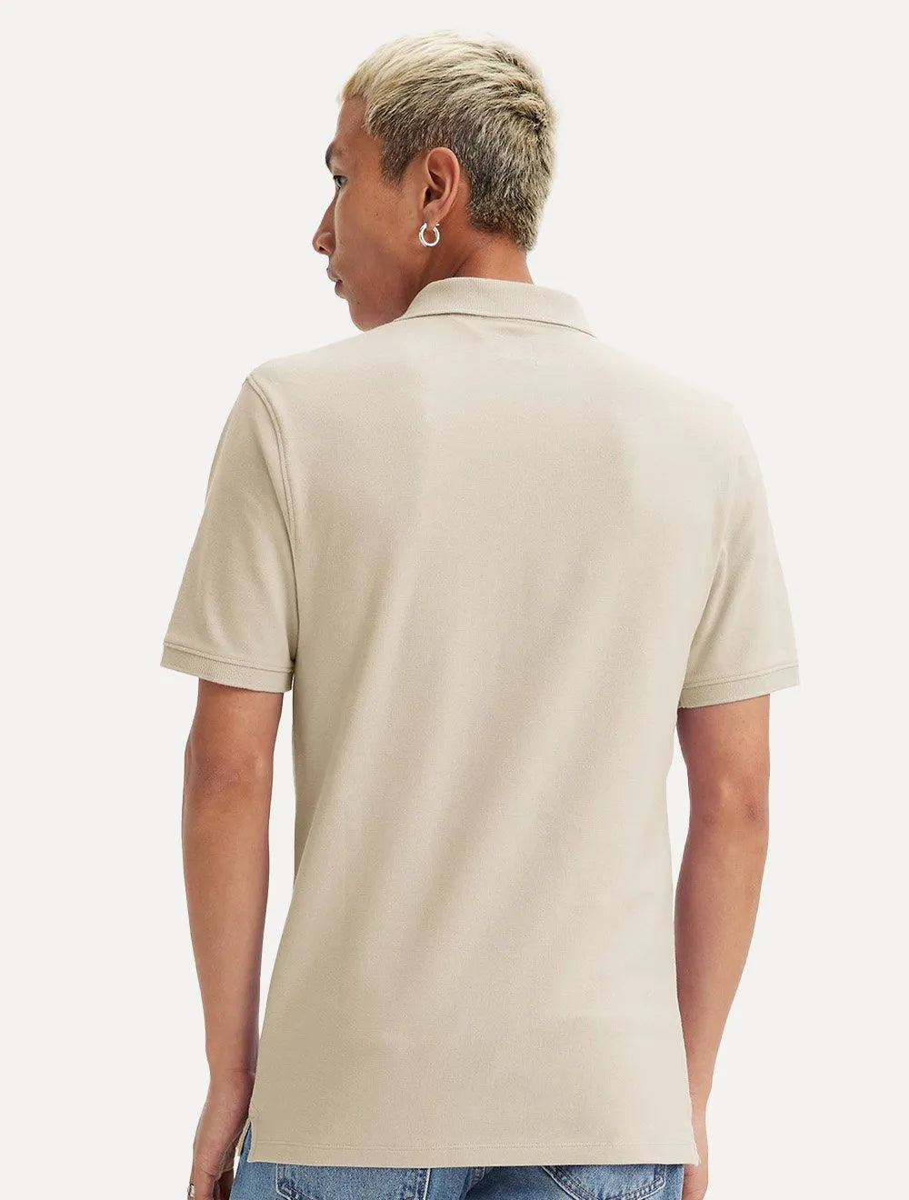 Polo Levis Masculina Slim Housemark Cáqui