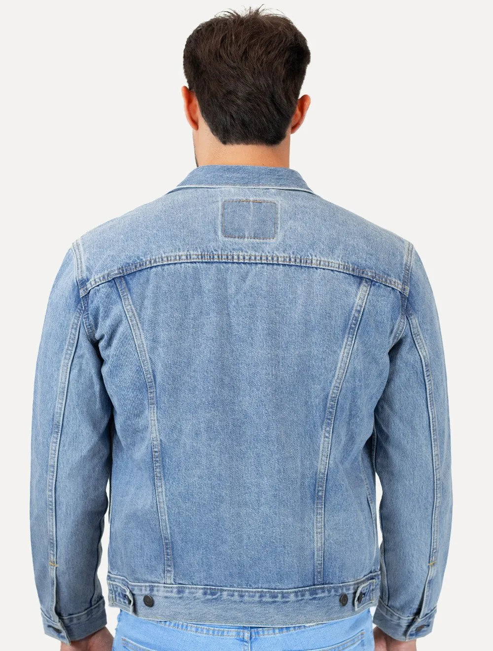 Jaqueta Levis Jeans Masculina Trucker Stonewash Clara