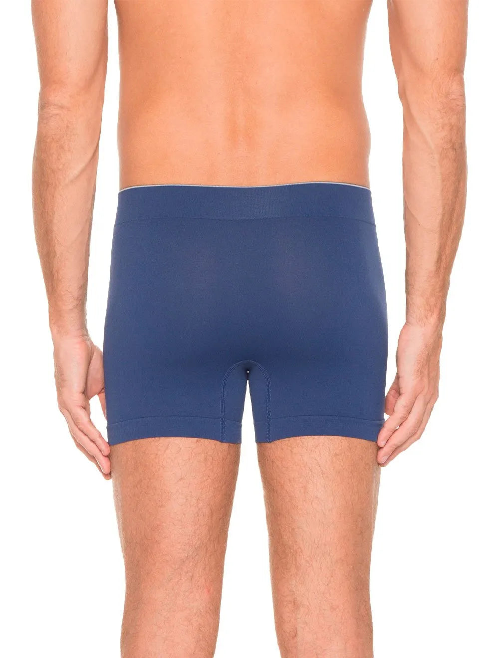 Cueca Calvin Klein Trunk Seamless Logo Lat Azul Escuro