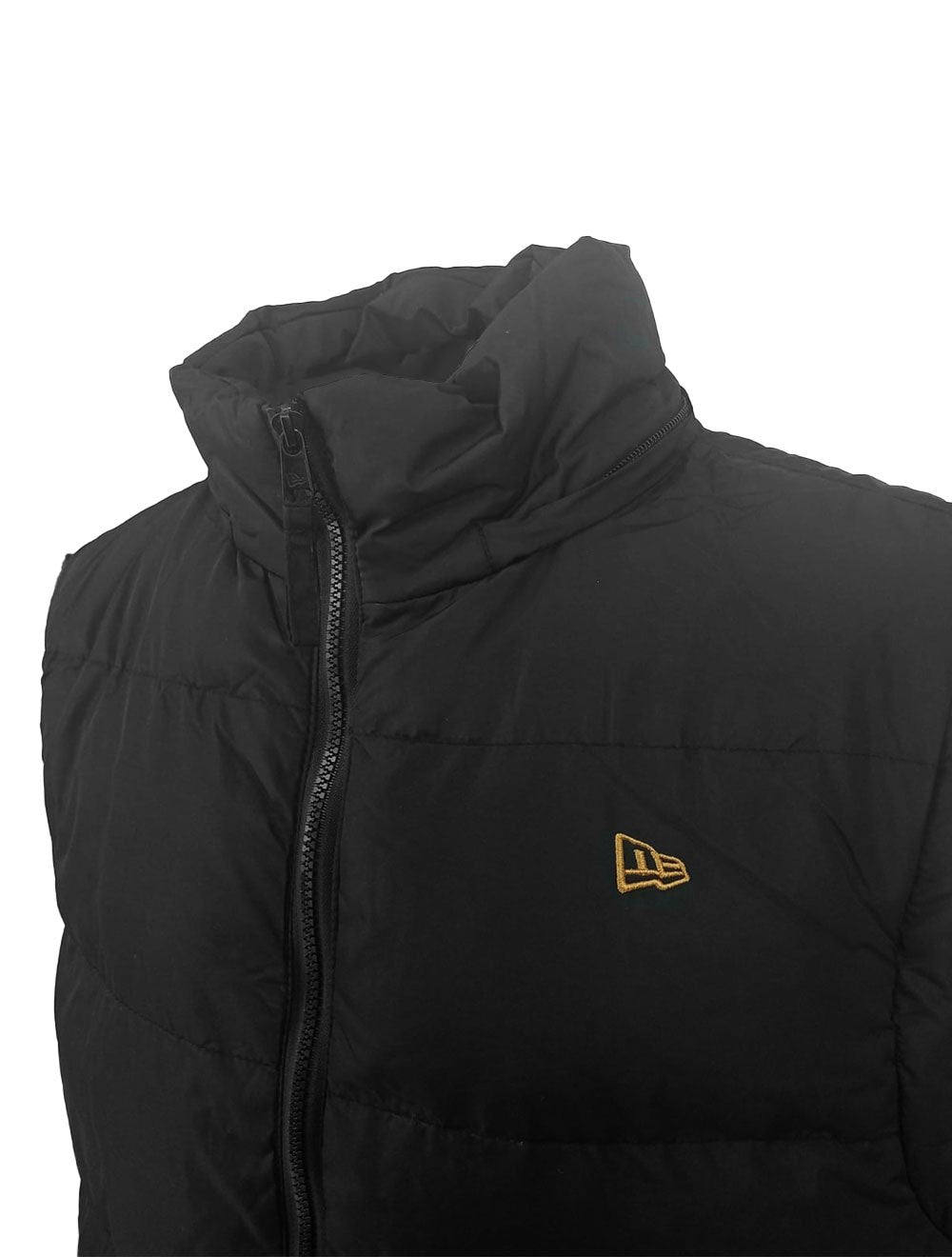 Jaqueta New Era Masculina Hoodie Puffer Neutral Wild Preta
