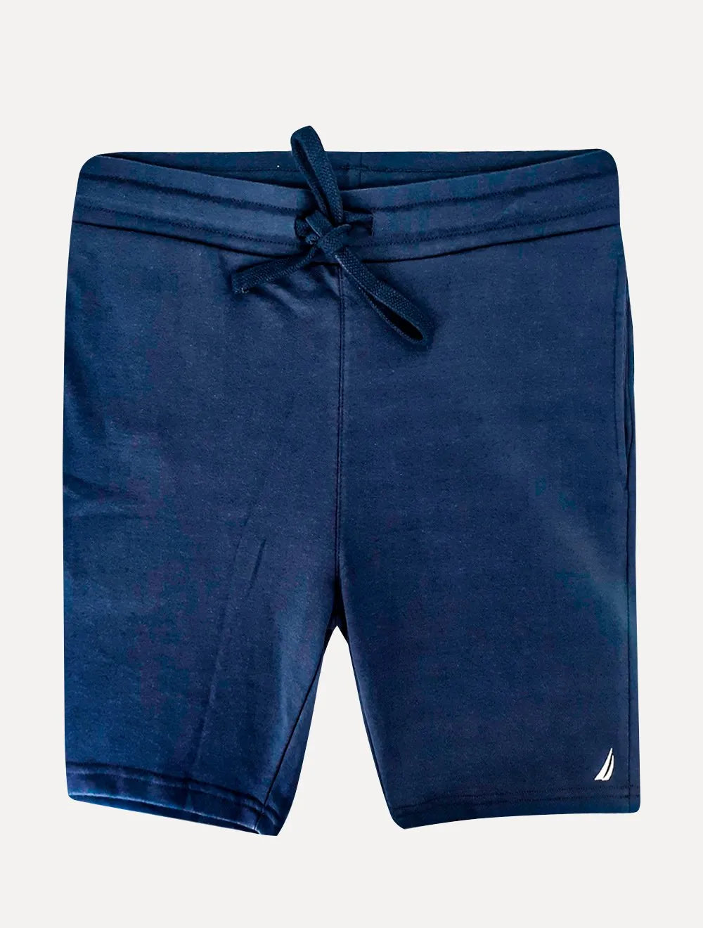 Bermuda Nautica Masculina Moletom Light Sail Boat Azul Marinho