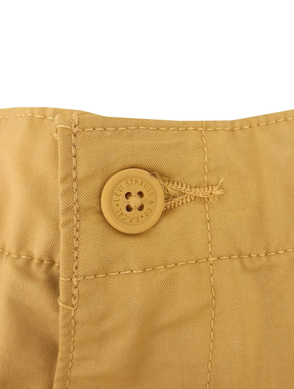 Bermuda Levis Masculina Sarja XX Chino EZ Short III Amarela