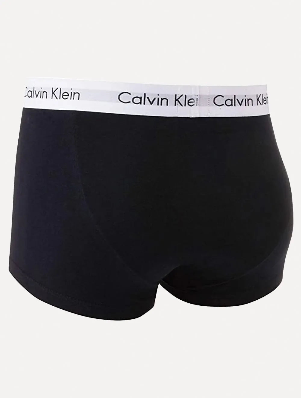 Cuecas Calvin Klein Underwear Plus Trunk Stretch Branca/ Preta/ Mescla Pack 3UN