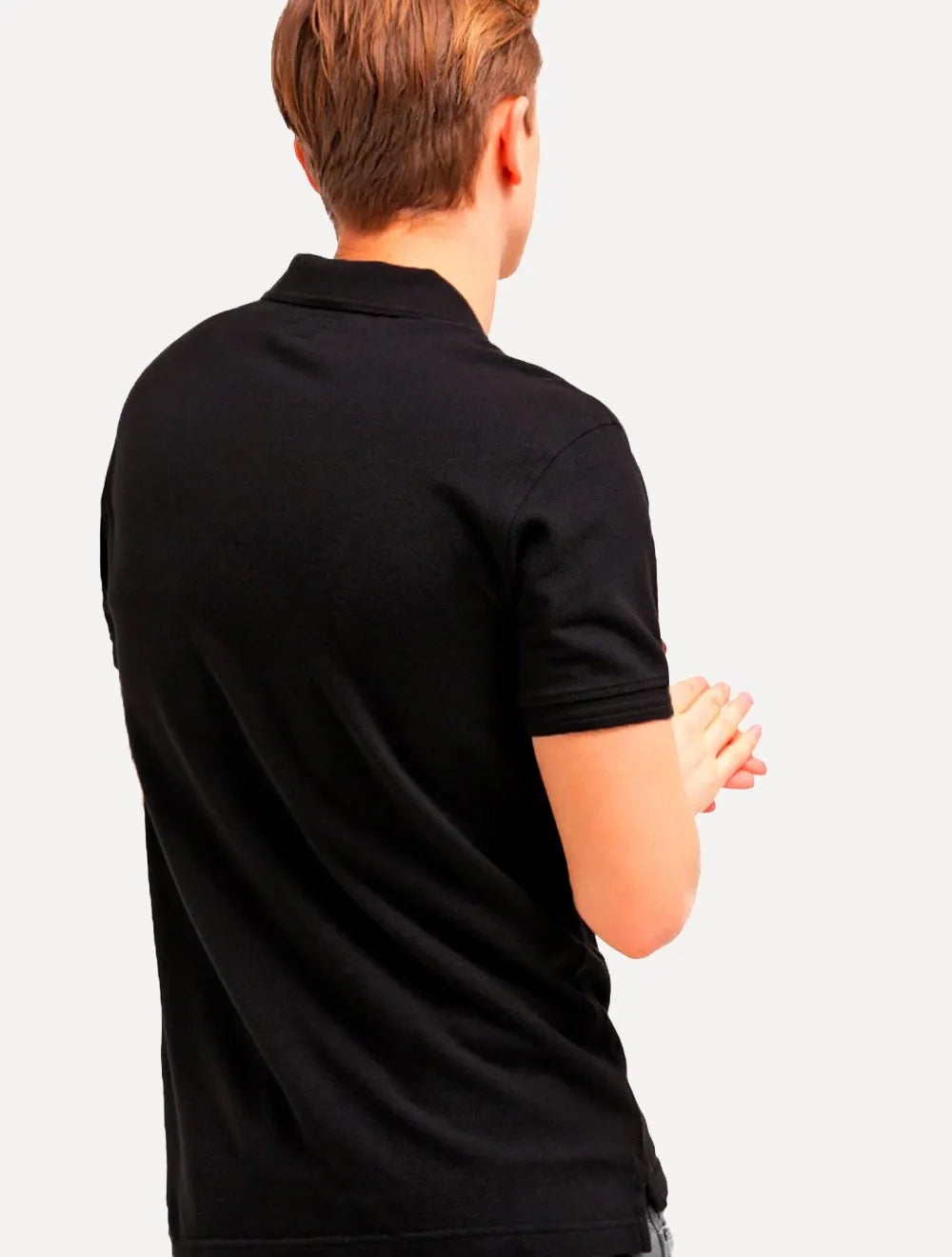 Polo Levis Masculina Housemark Preta