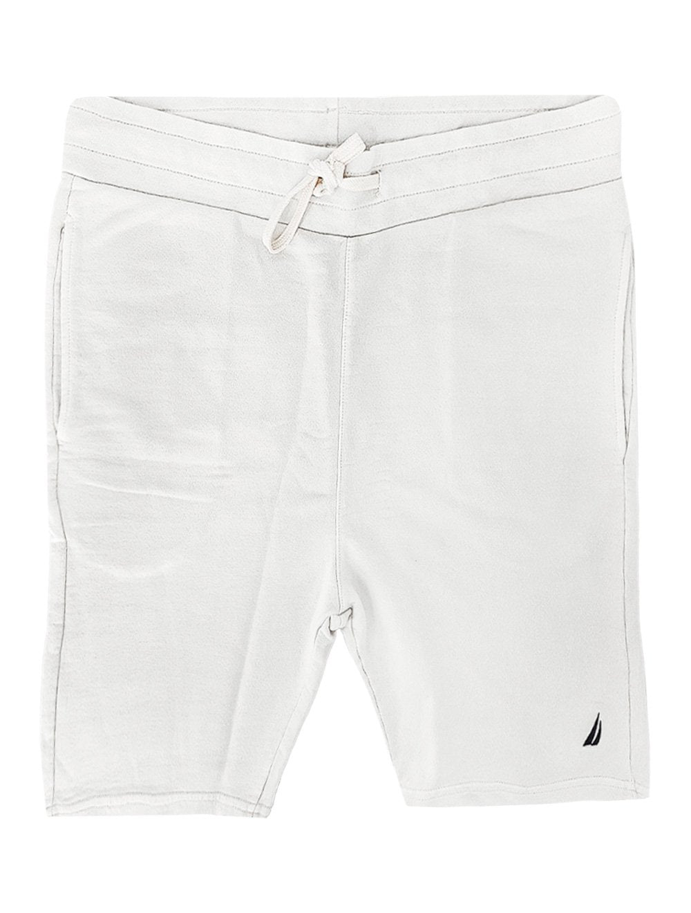 Bermuda Nautica Masculina Moletom Dark Sail Boat Off-White