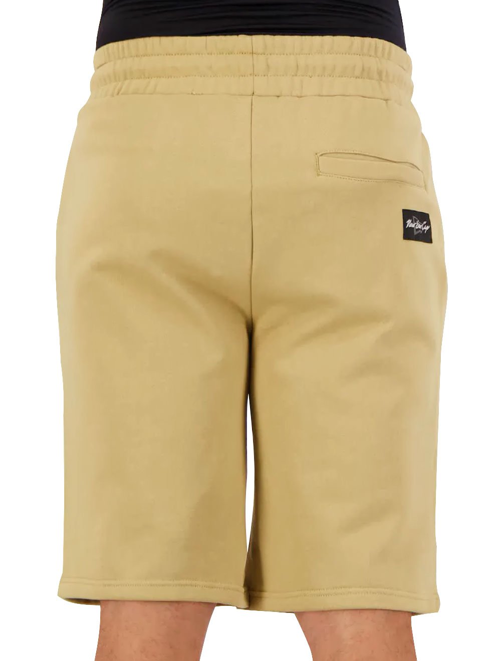 Bermuda New Era Masculina Moletom 1920 Classic Cáqui