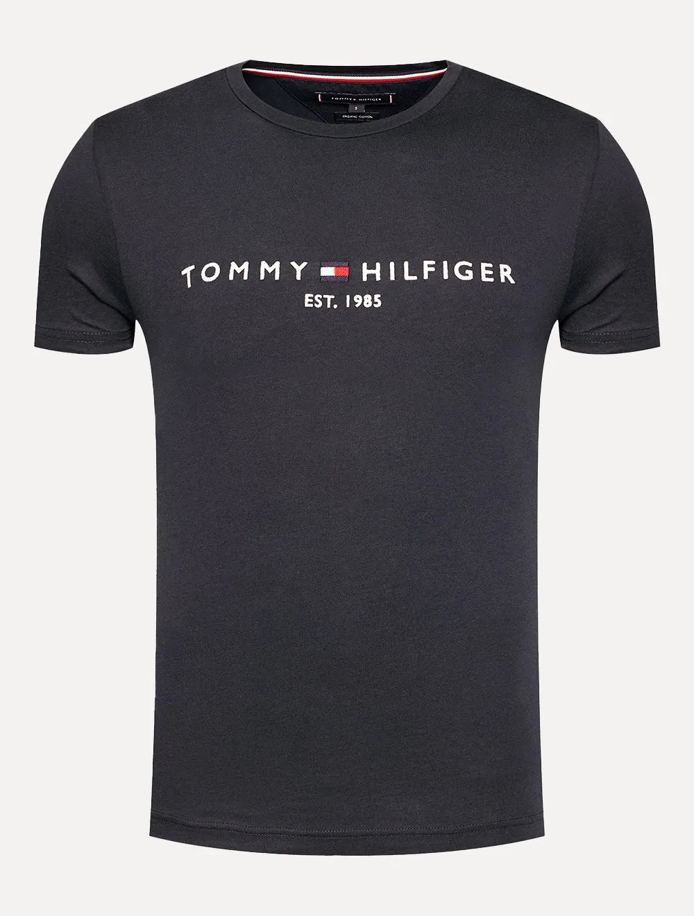 Camiseta Tommy Hilfiger Masculina Core Logo Tee Azul Marinho