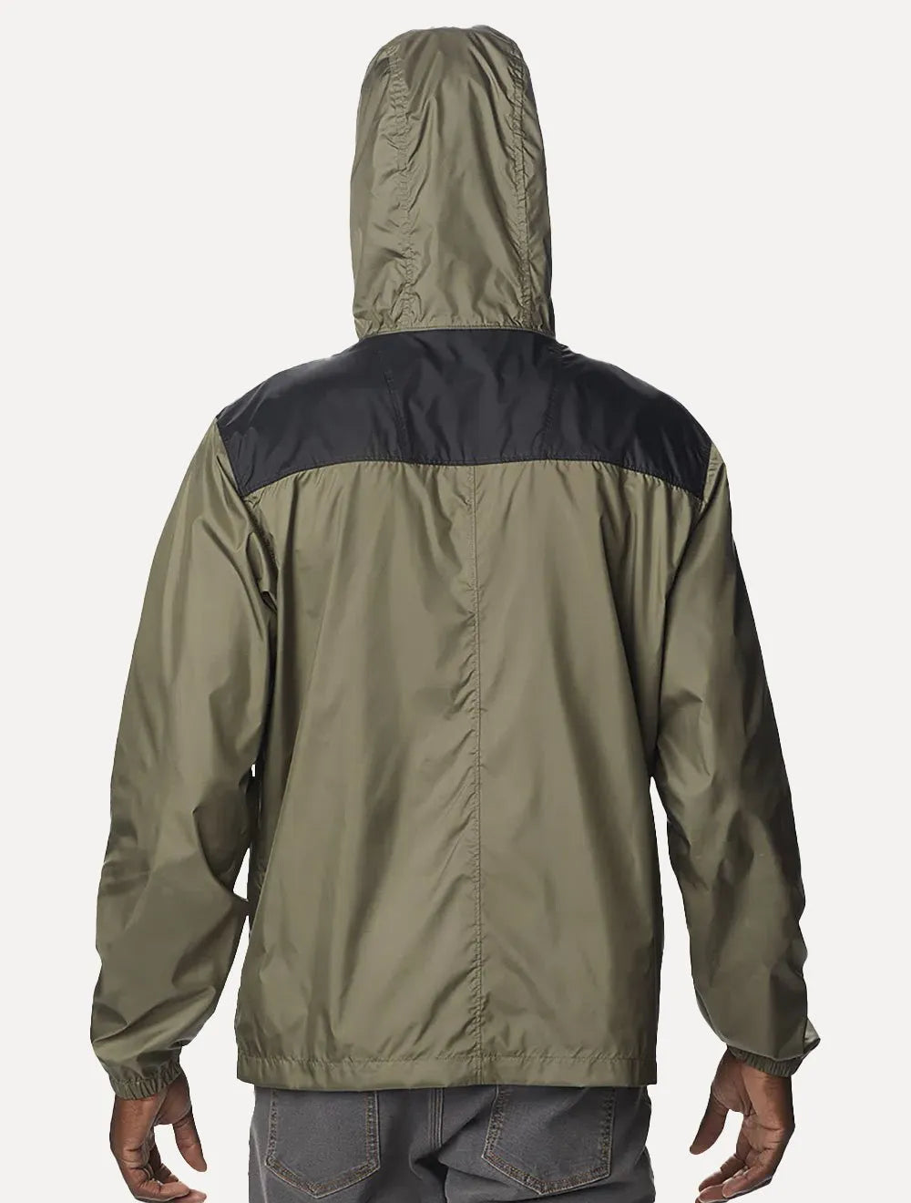 Jaqueta Columbia Masculina Corta Vento Flashback Windbreaker Verde Escuro