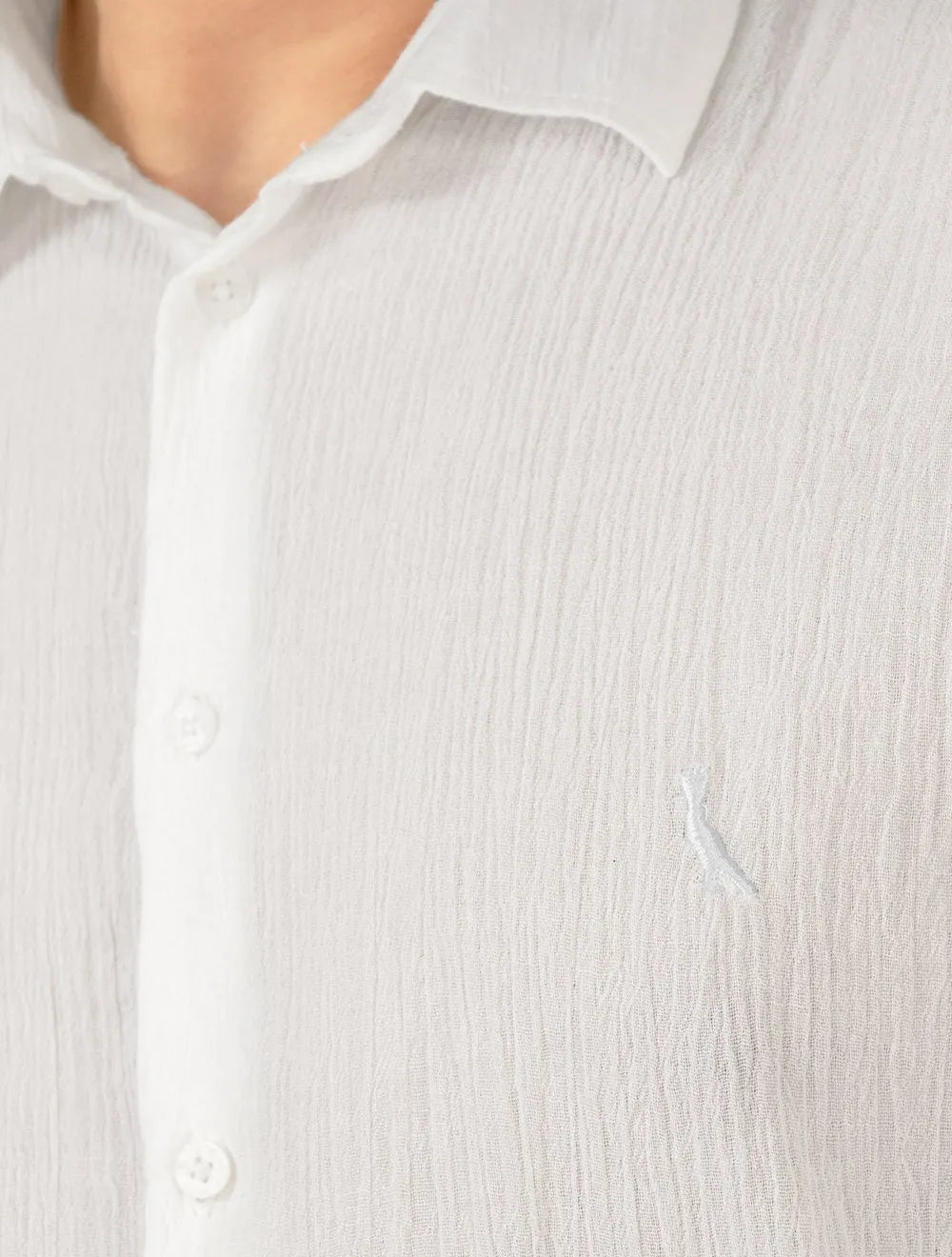 Camisa Reserva Masculina Cotton Voil Gaze Branca