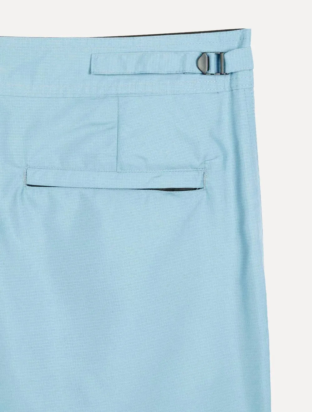 Short Osklen Masculino Beachwear Aquaone Ripstop Azul Claro