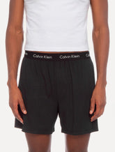 Cueca Calvin Klein Samba Canção Modal Logo Classic Preta 1UN