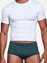 Sunga Aramis Masculina Básica Textura Vivo Azul Marinho