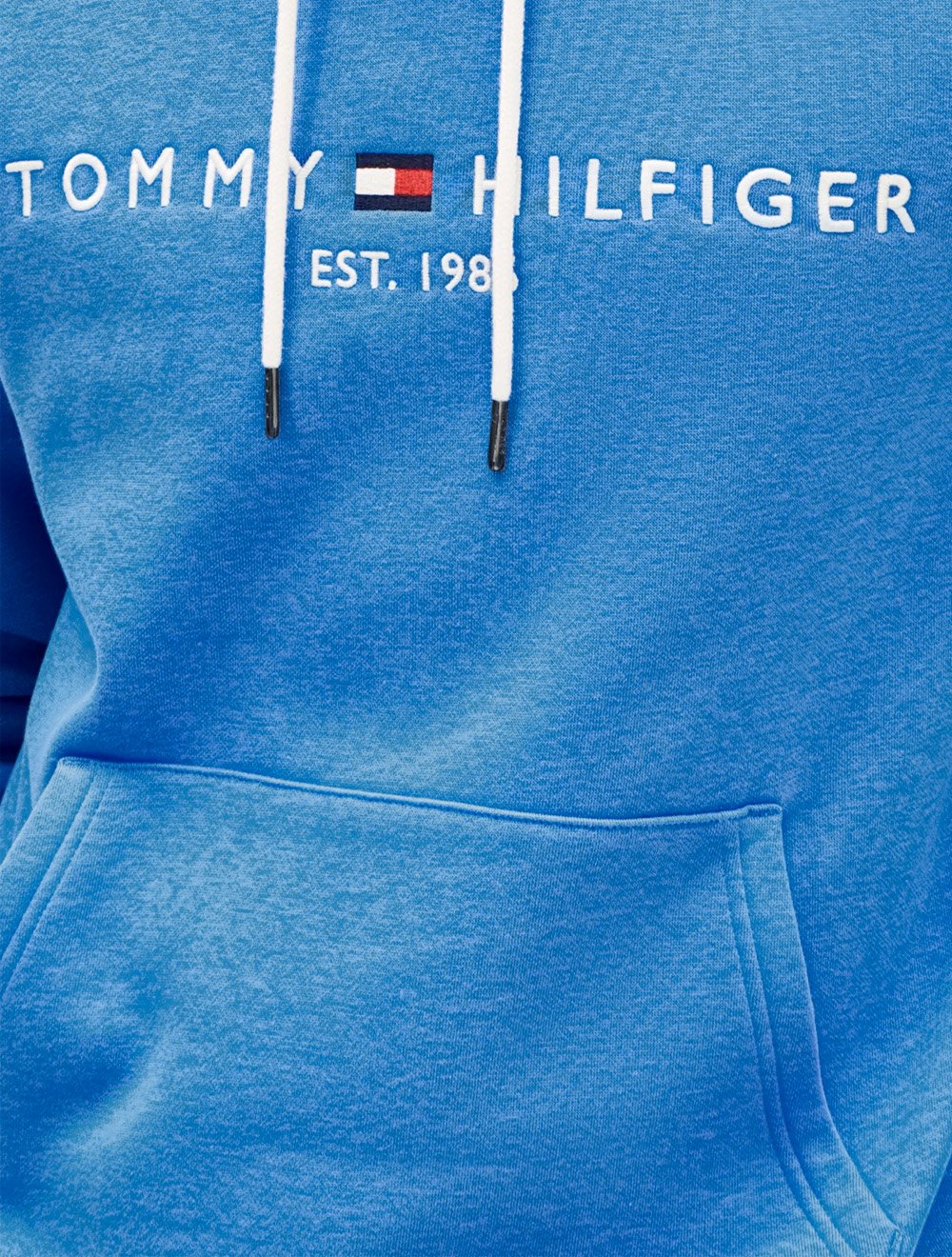 Moletom Tommy Hilfiger Masculino Hoodie Logo Core Azul