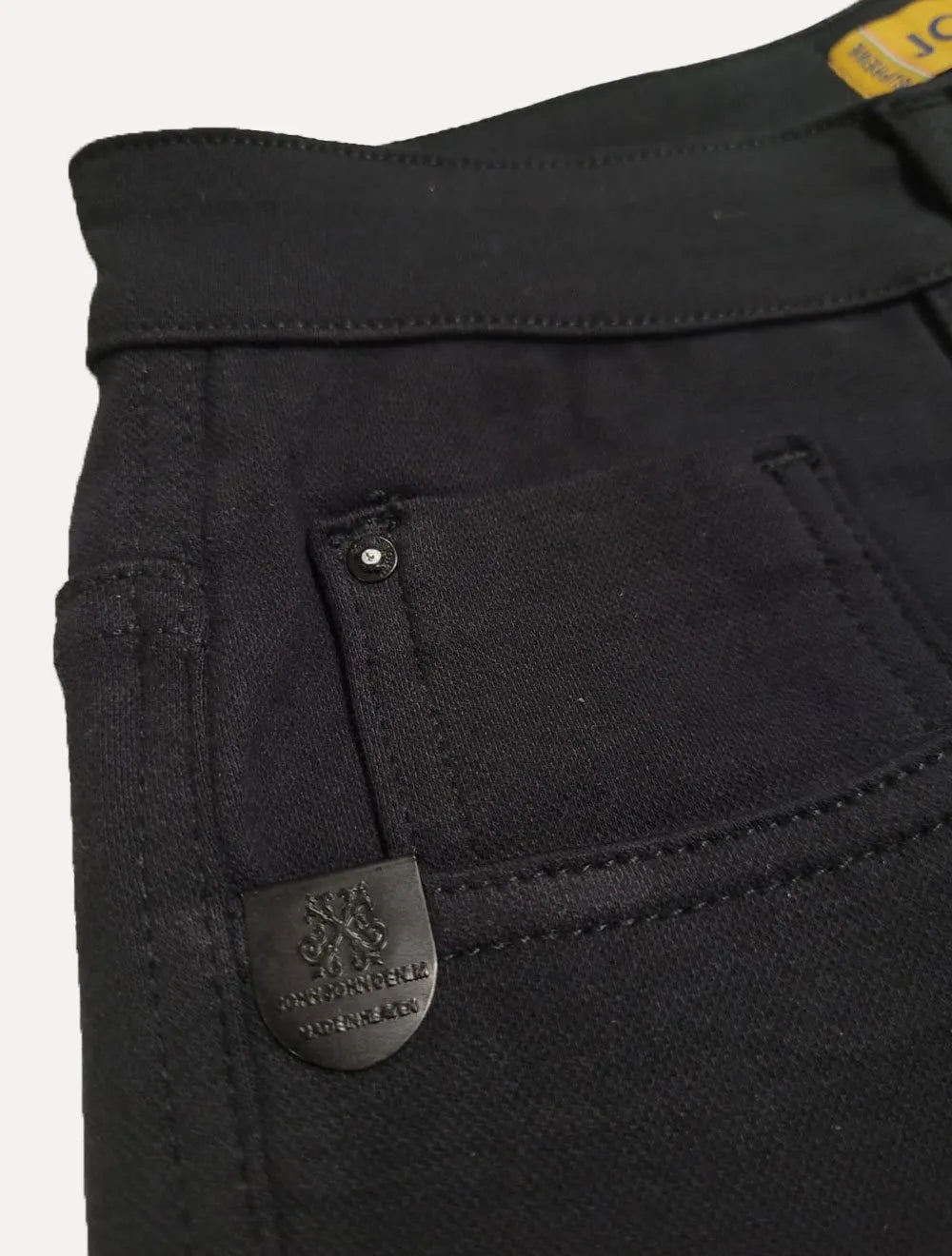 Calça John John Sarja Masculina Slim Olympia Black Preta