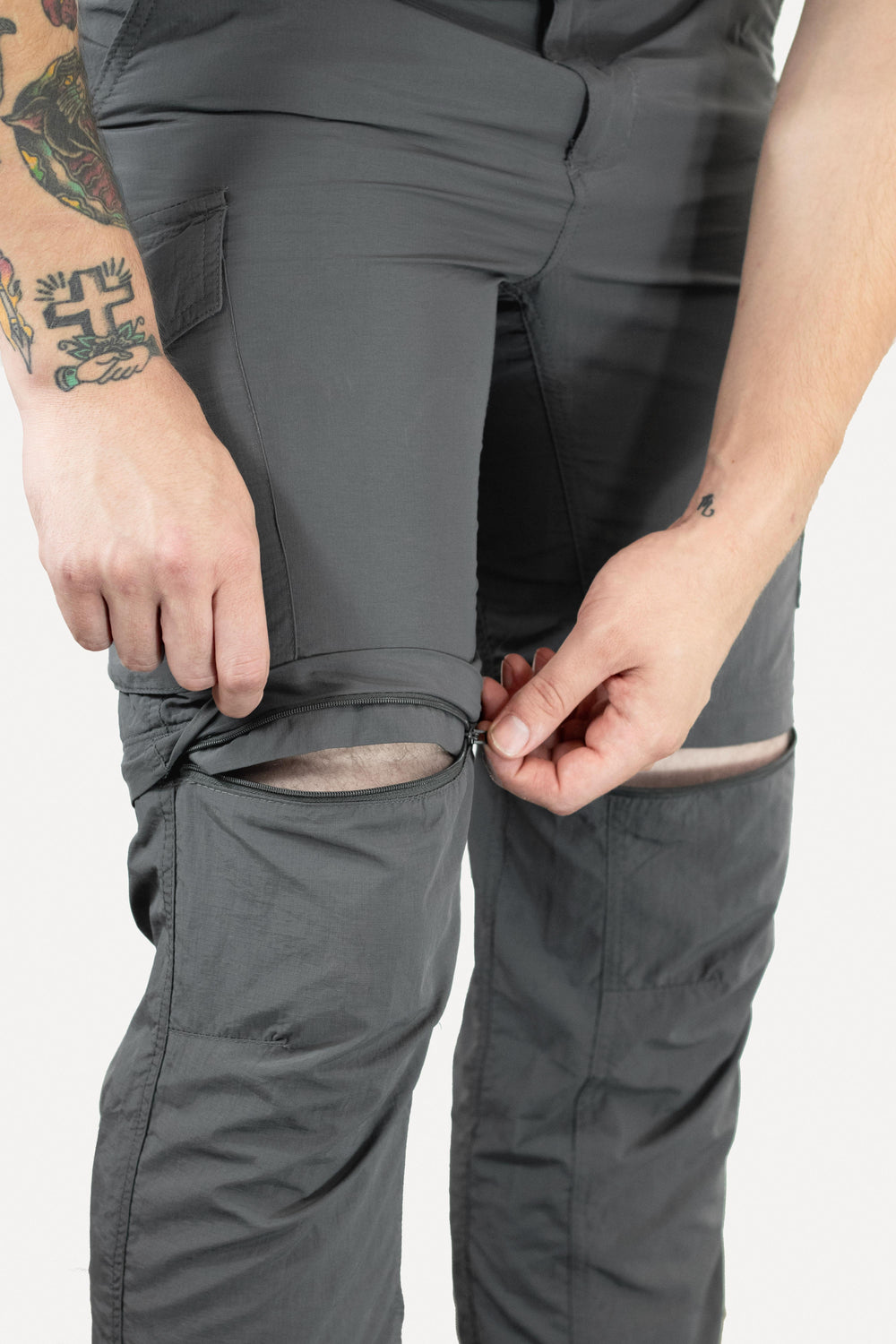 Calça Columbia Silver Ridge Convertible Grill Cinza Escuro