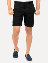 Bermuda Ellus Masculina Sarja Classic Color Twill Zetex Preta