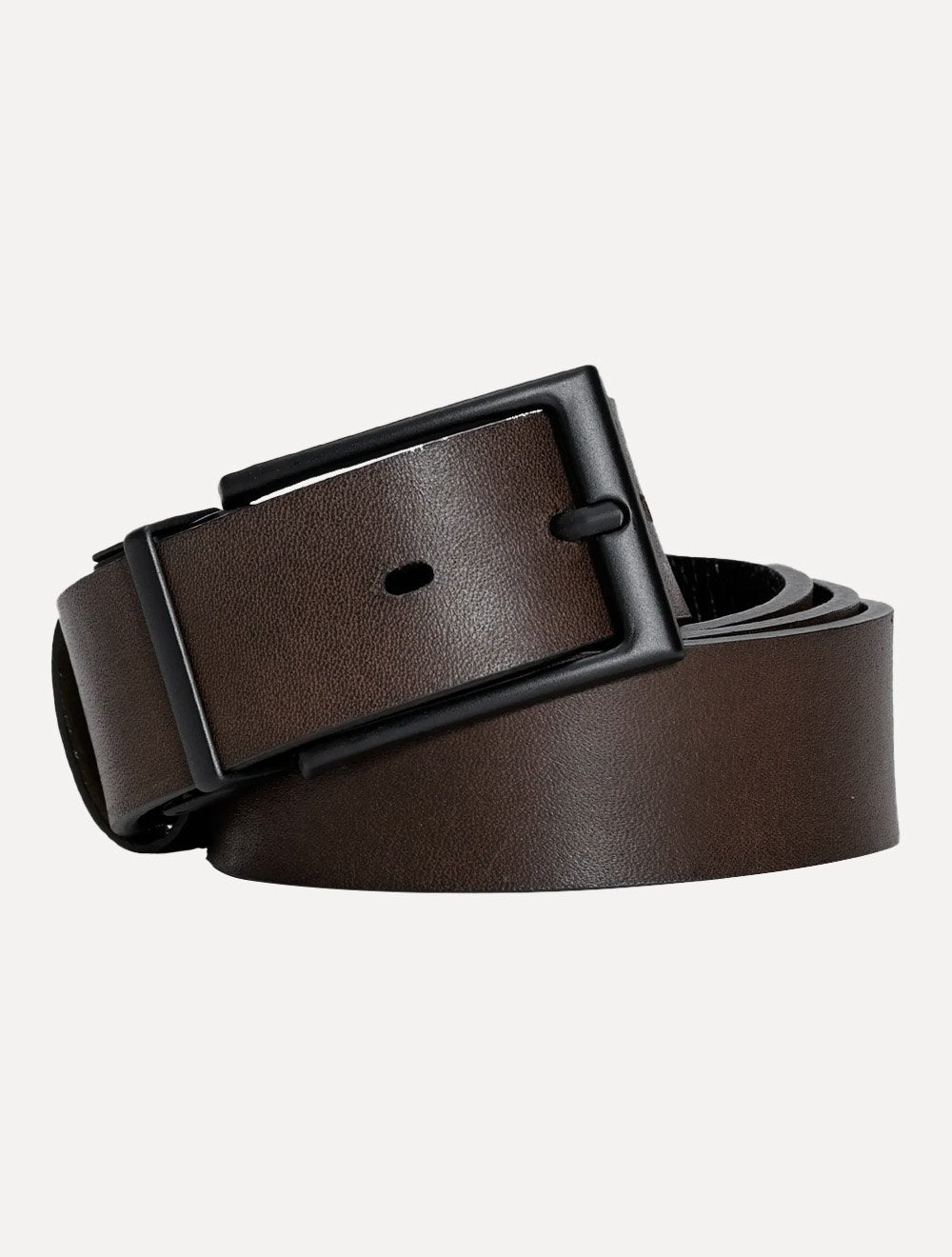 Cinto Aramis Masculino Couro Dupla Face Floater Italy Marrom Café/Preto CI.01.0158 007/027