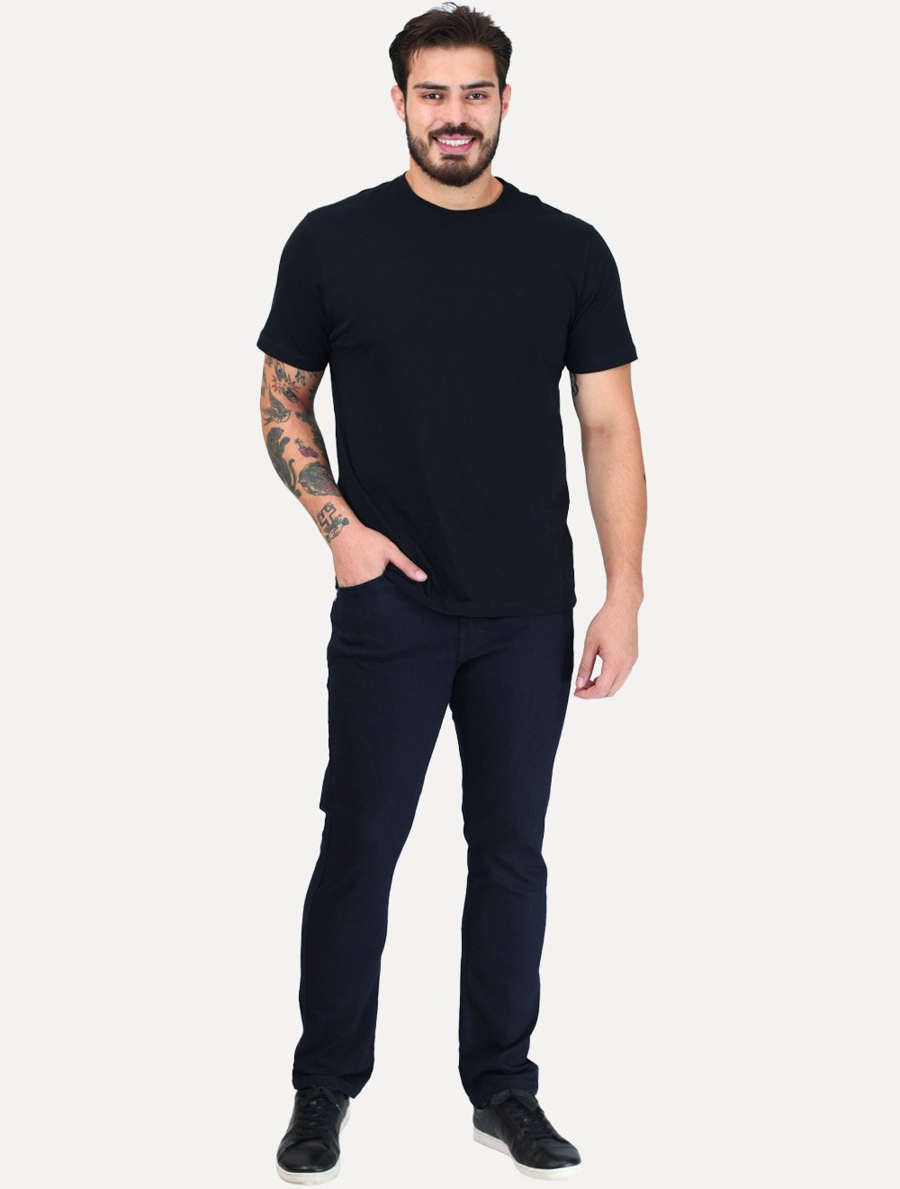 Calça John John Jeans Masculina Skinny Basic Azul Escuro