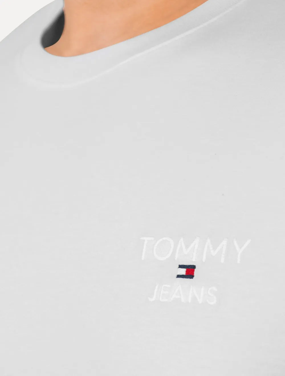 Camiseta Tommy Jeans Masculina Regular Corp Chest Branca