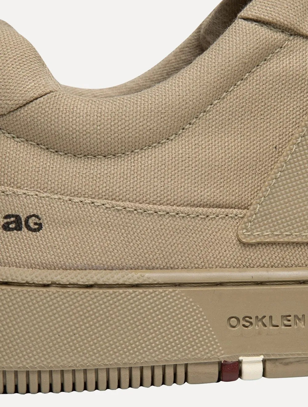 Tênis Osklen Masculino Lona Canvas AG Sneaker Caqui