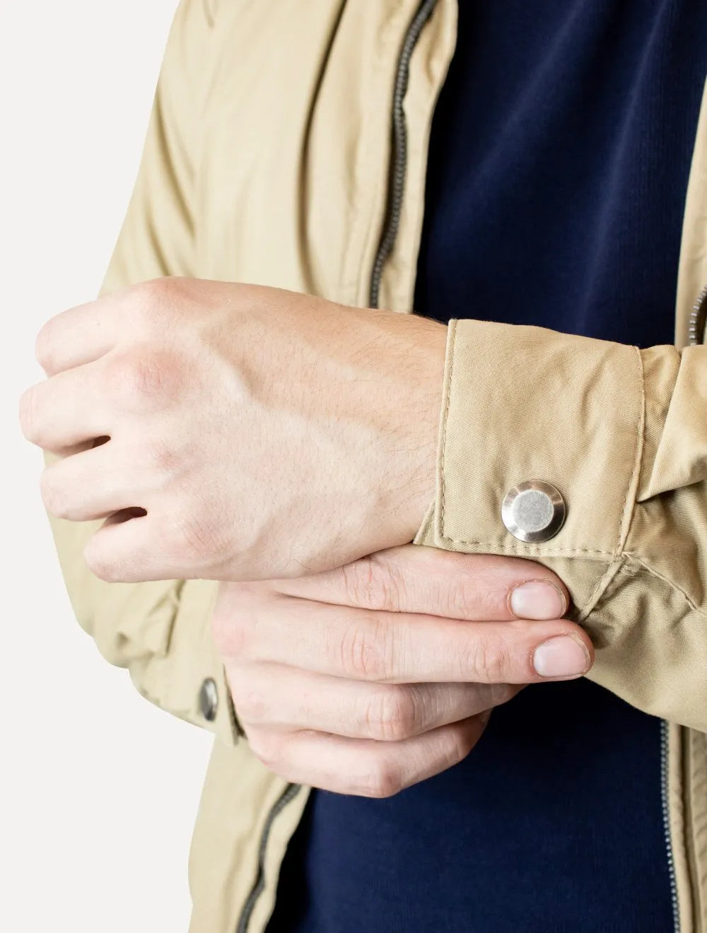Jaqueta Masculina Sarja Cáqui