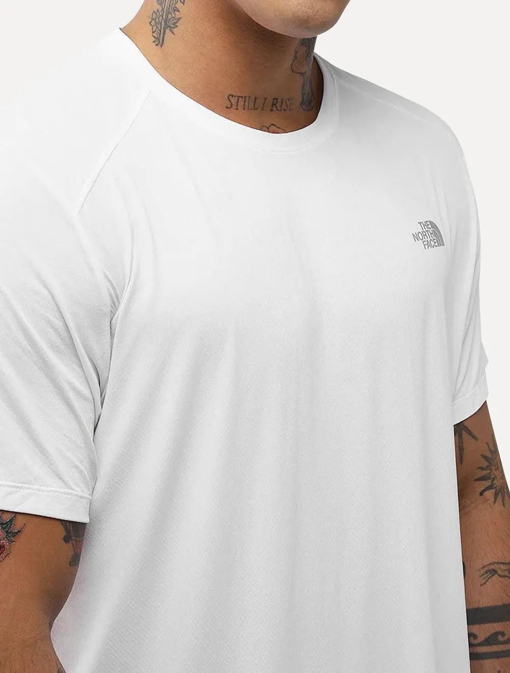 Camiseta The North Face Masculina Hyper Tee Crew Branca