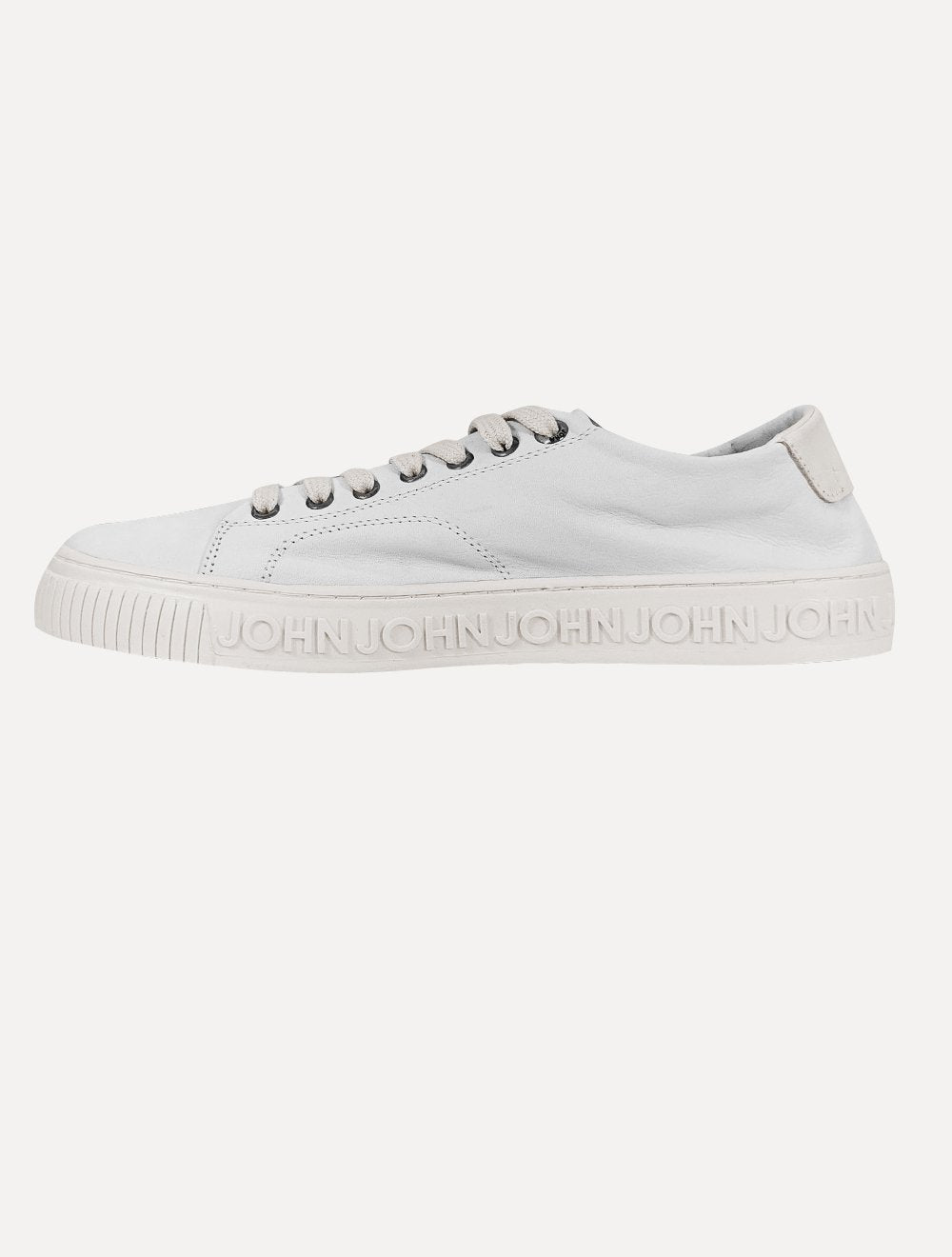 Tênis John John Masculino Couro Heaven Soft Off-White