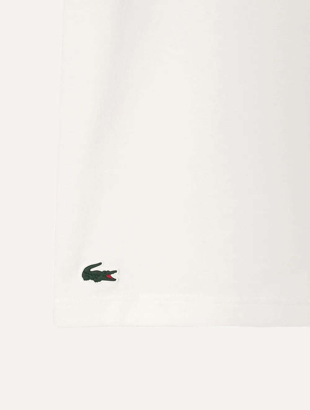 Camiseta Lacoste Masculina Regular Sport Dry Print Croco Branca