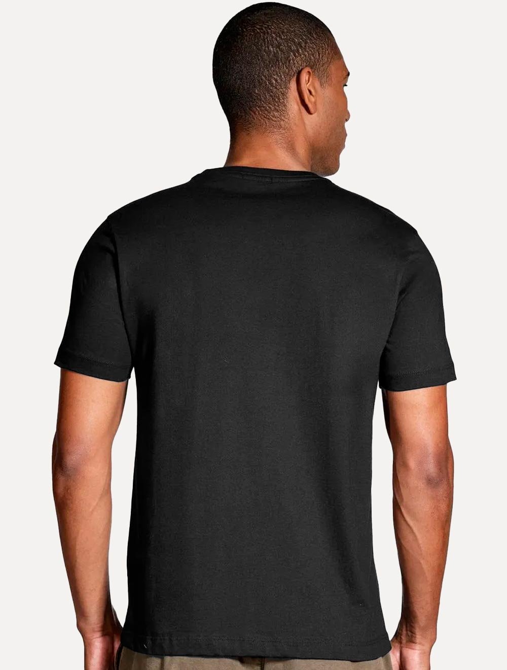 Camiseta Aramis Masculina Regular Outline Preta