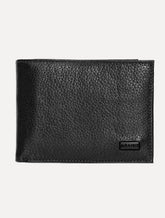 Carteira Aramis Masculina Couro Floater Horizontal Preto