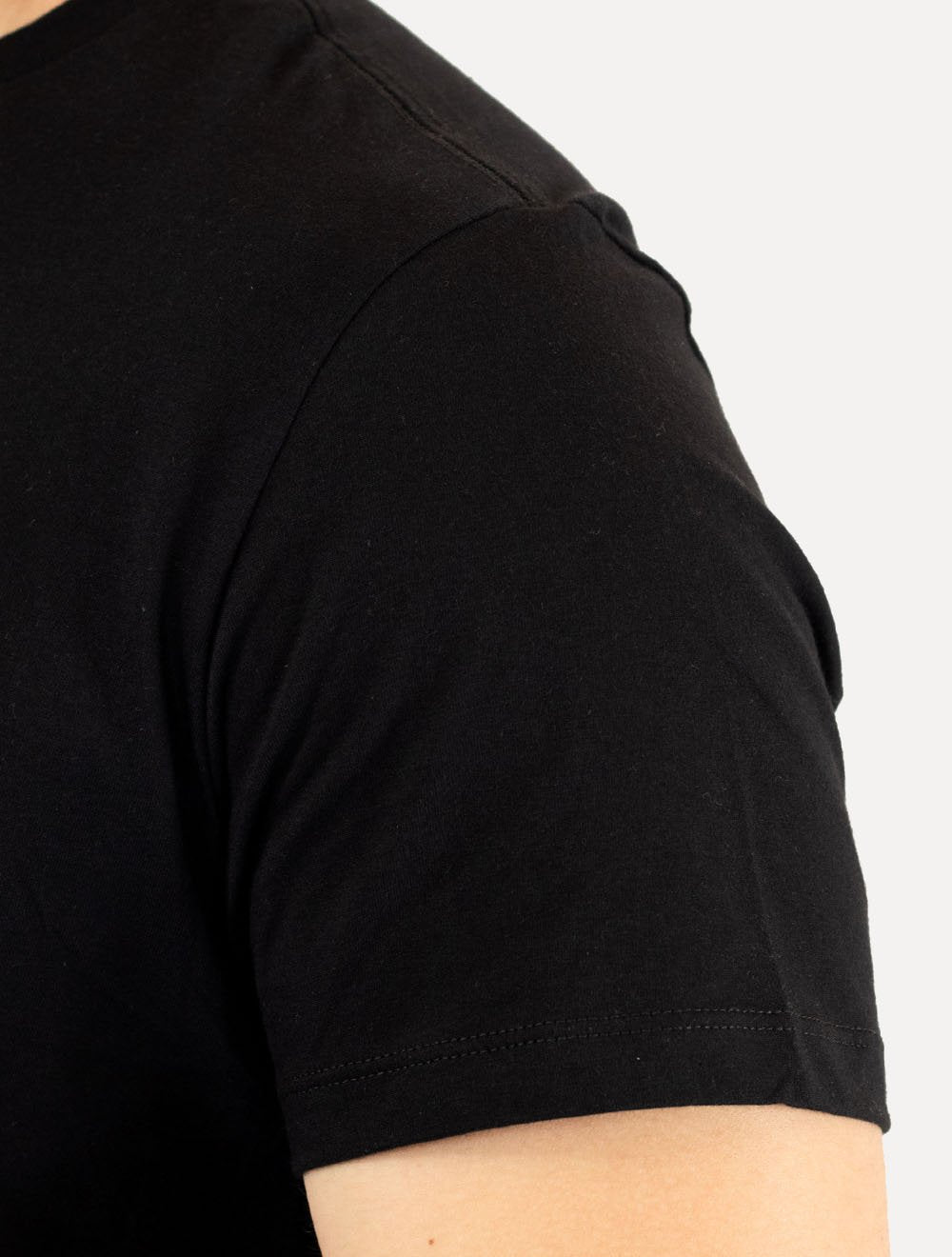Camiseta Ellus Masculina Cotton Fine Originals Classic Preta