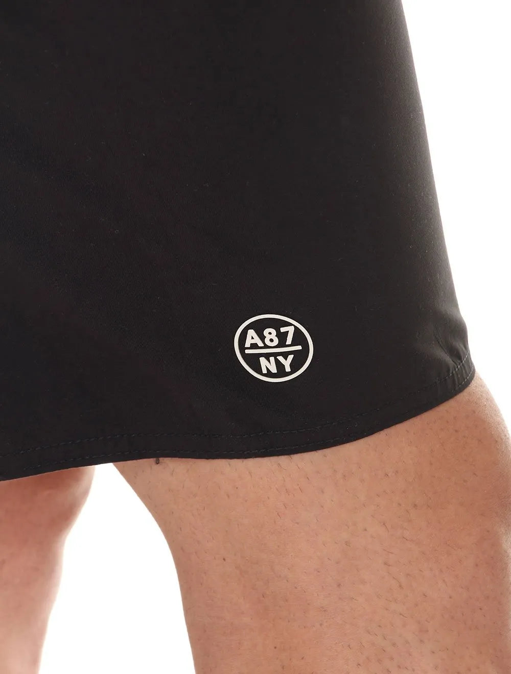 Bermuda Aeropostale Masculina Boardshorts NYC Aero Tape Preta