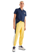 Polo Tommy Jeans Masculina Malha Regular Washed Jersey Azul Marinho