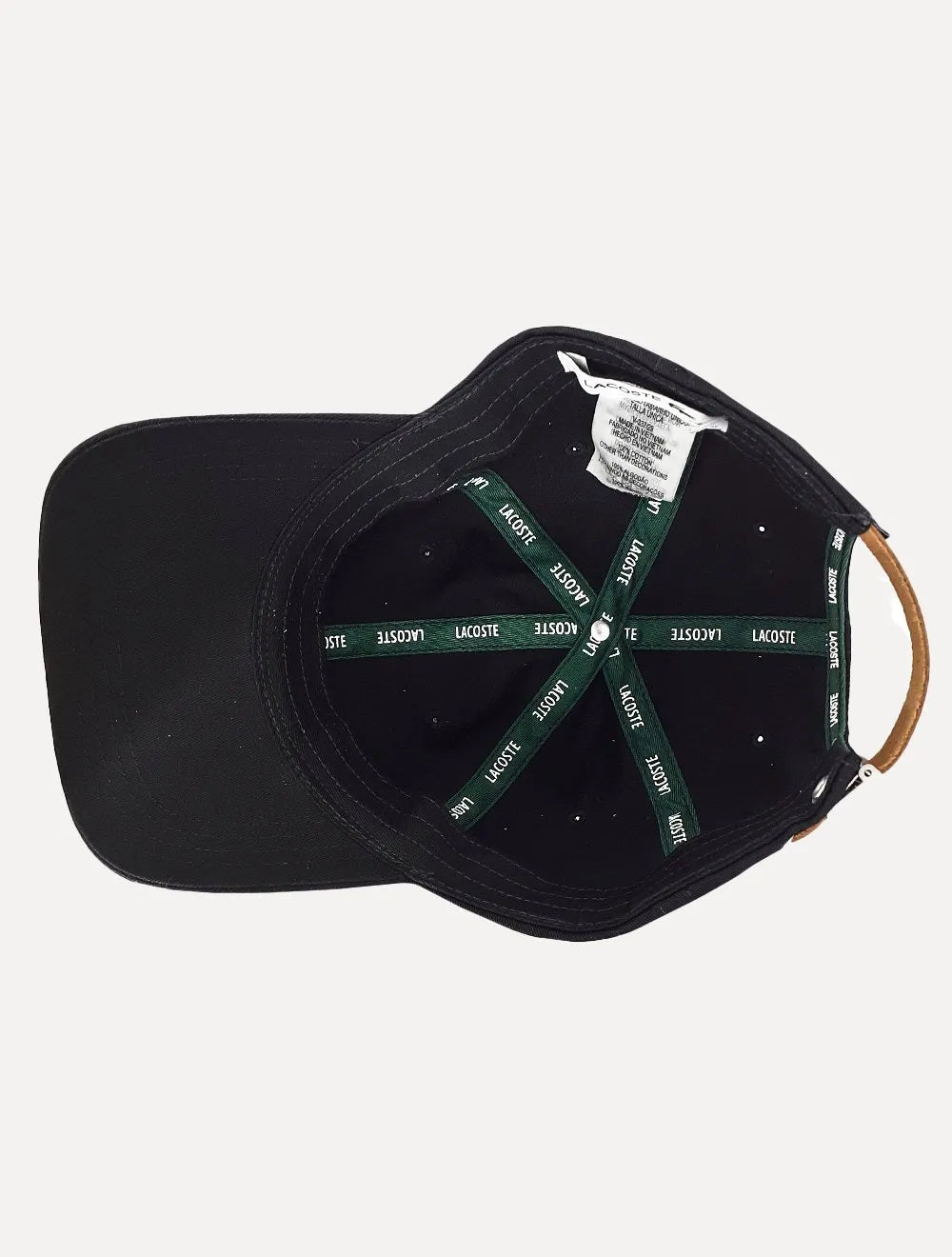 Boné Lacoste Casual Side Logo Preto