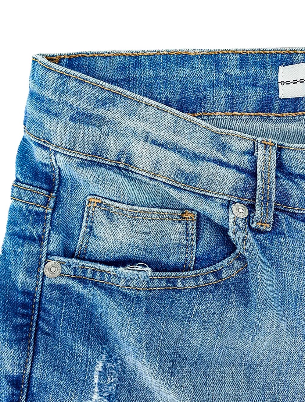 Bermuda Guess Jeans Masculina Cerzido Stone Clara