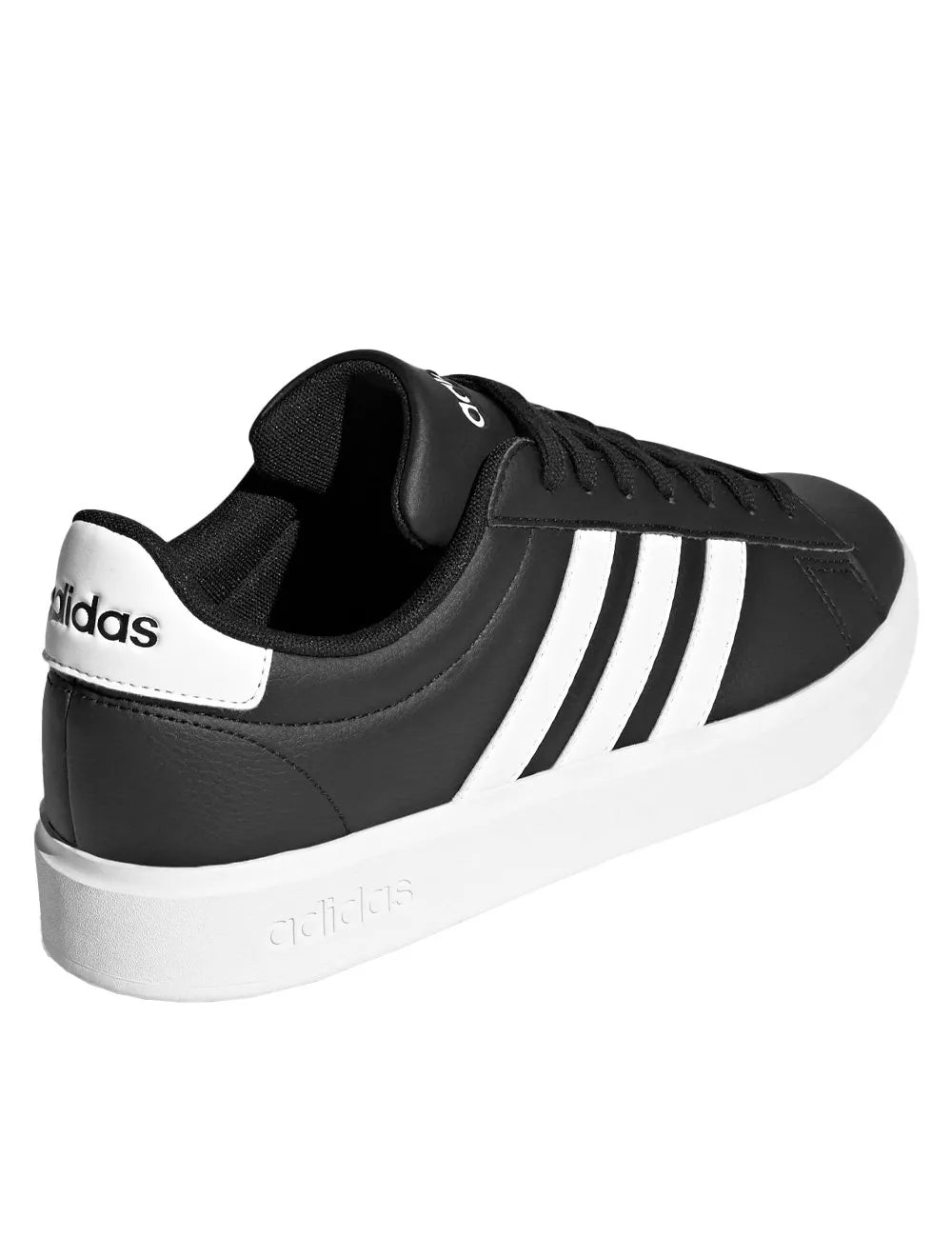 Tênis Adidas Masculino Casual Grand Court Cloudfoam Preto