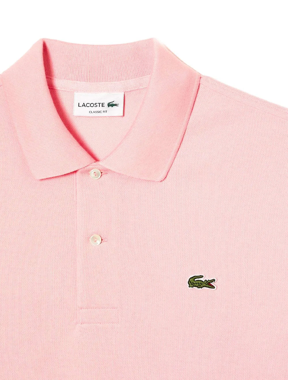 Polo Lacoste Masculina L.12.12 Rosa Blush