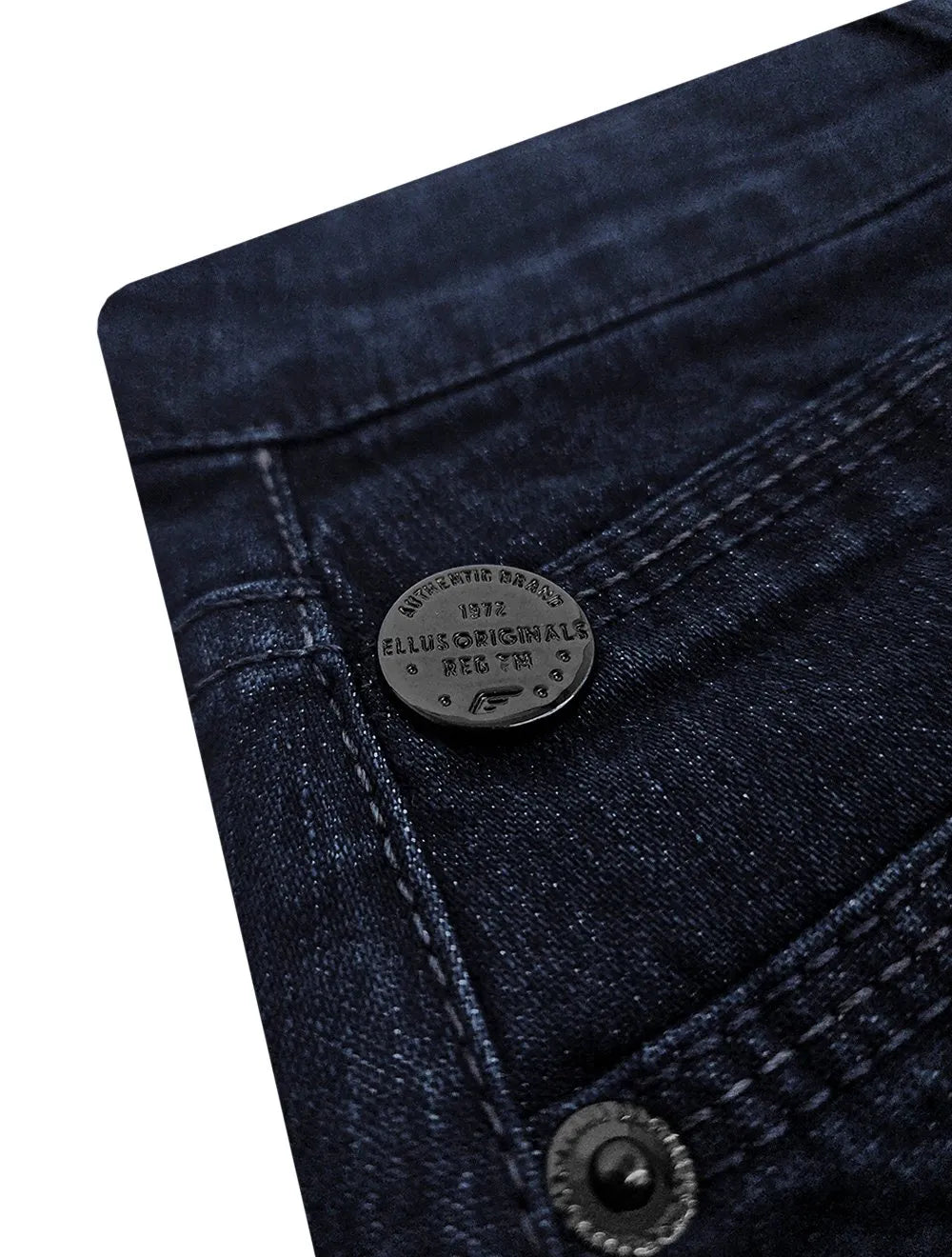 Calça Ellus Jeans Masculina Straight Sprouting LY III Tag Escura